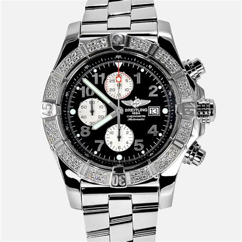 replica breitling super avenger diamond bezel|Breitling Super Avenger Diamond Bezel .